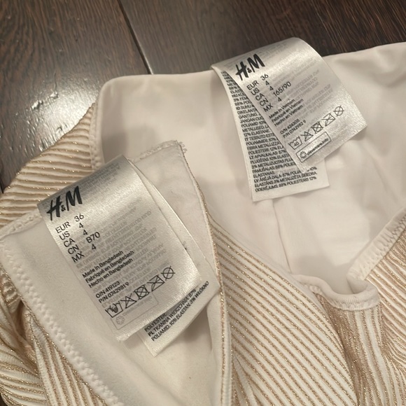 H&M high waisted bikini bottom and bandeau top - Picture 6 of 6